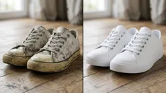 Net als bij de stomerij: zo maak je je schoenen weer spik en span wit — 5 methoden voor verschillende materialen